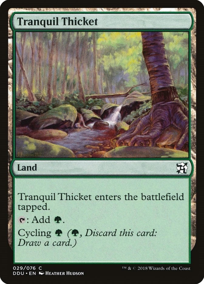 Tranquil Thicket (29) (DDU)