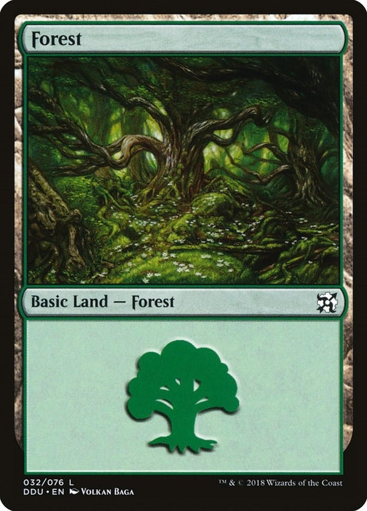 Image for Forest (032) (32) (DDU) - Magic: The Gathering