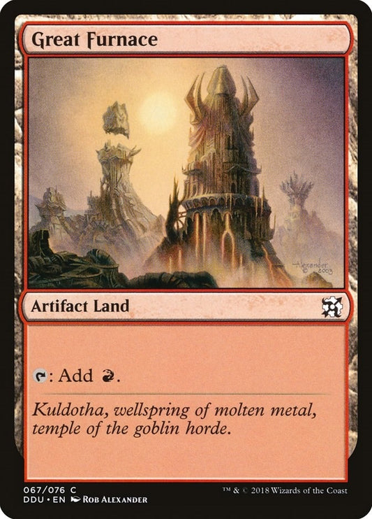 Image for Great Furnace (67) (DDU) - Magic: The Gathering