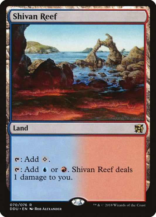 Image for Shivan Reef (70) (DDU) - Magic: The Gathering