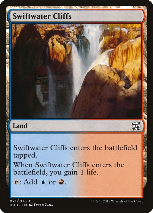 Image for Swiftwater Cliffs (71) (DDU) - Magic: The Gathering