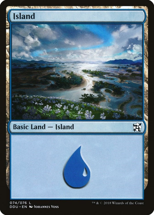 Image for Island (074) (74) (DDU) - Magic: The Gathering