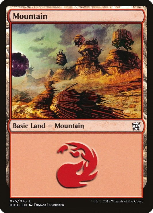 Image for Mountain (075) (75) (DDU) - Magic: The Gathering