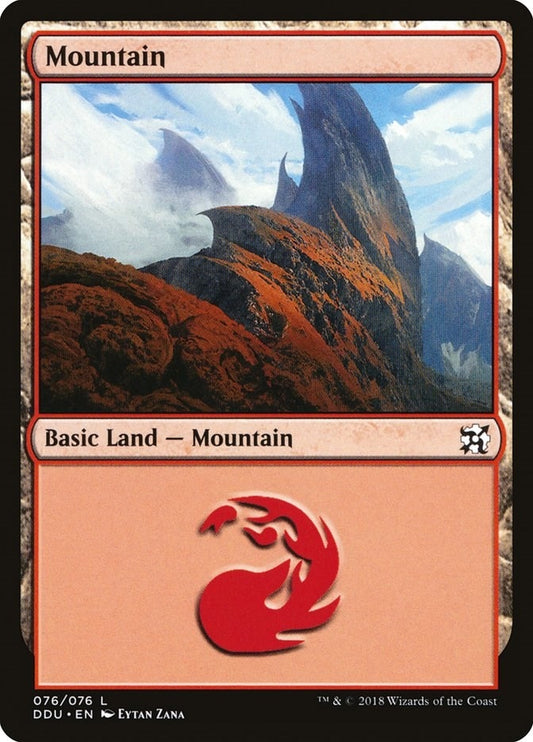 Image for Mountain (076) (76) (DDU) - Magic: The Gathering