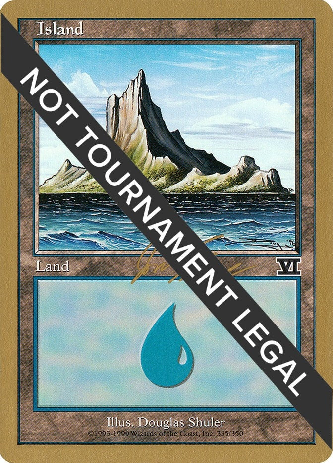 Island (335) - 2000 Jon Finkel (6ED) (WCD)