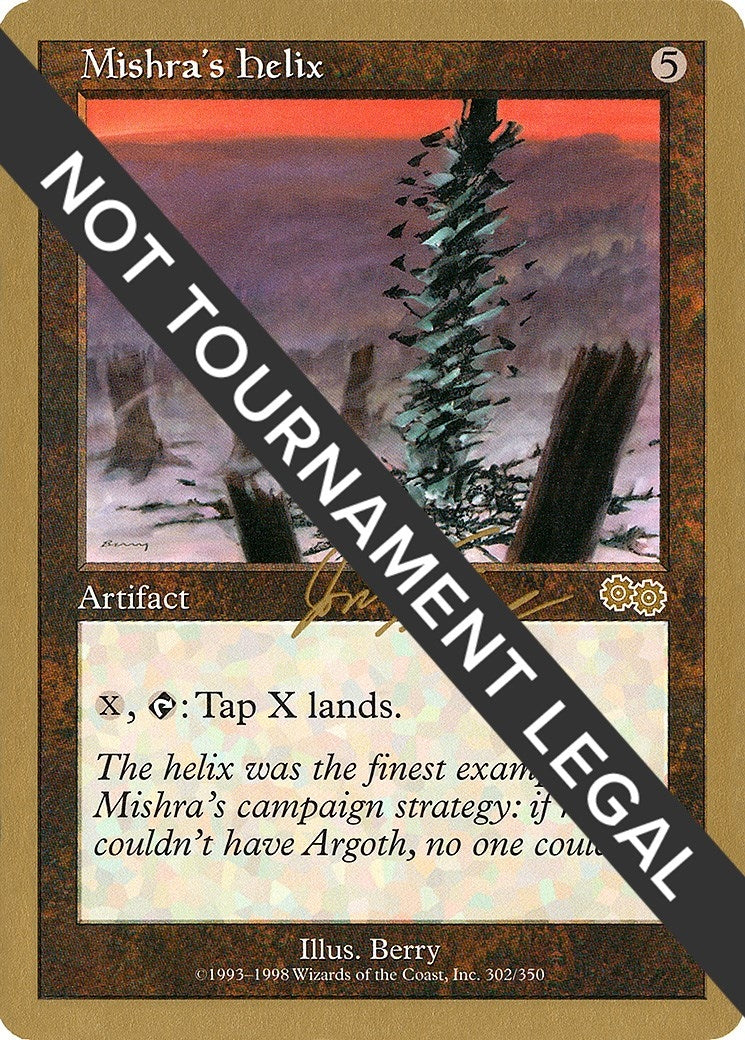 Mishra's Helix - 2000 Jon Finkel (USG) (WCD)