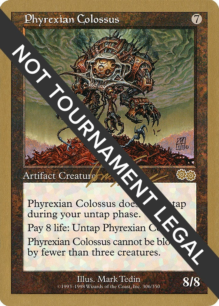 Phyrexian Colossus - 2000 Jon Finkel (USG) (WCD)