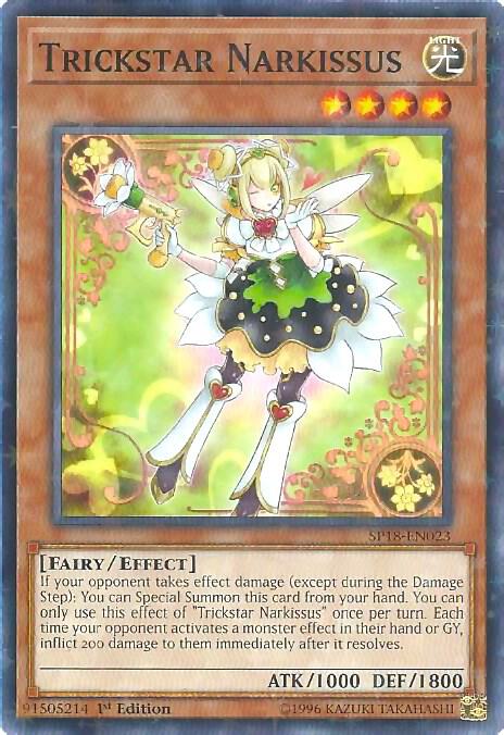 Trickstar Narkissus (Starfoil) (SP18-EN023) (SPV)