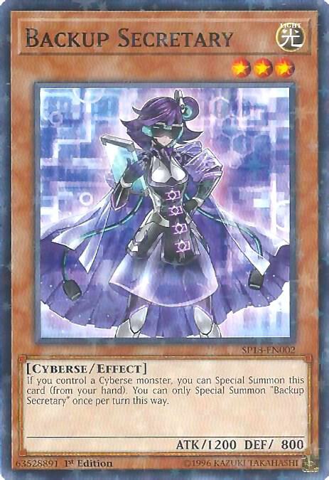 Backup Secretary (Starfoil) (SP18-EN002) (SPV)