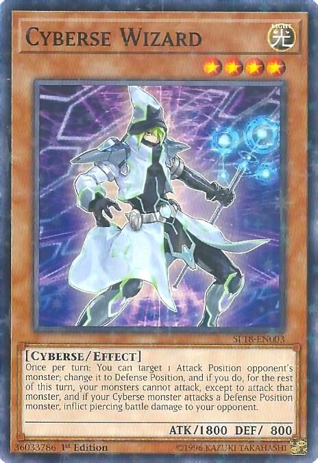 Cyberse Wizard (Starfoil) (SP18-EN003) (SPV)