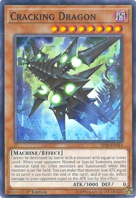 Cracking Dragon (SP18-EN014) (SPV)