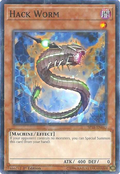 Hack Worm (Starfoil) (SP18-EN015) (SPV)