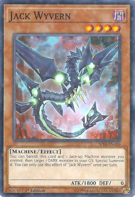 Jack Wyvern (Starfoil) (SP18-EN016) (SPV)