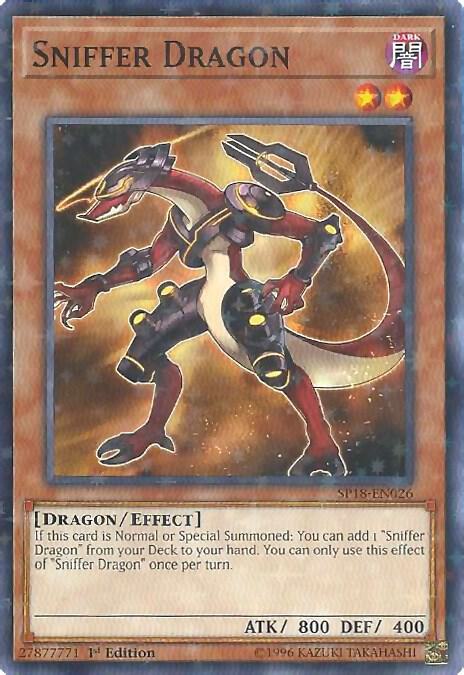 Sniffer Dragon (Starfoil) (SP18-EN026) (SPV)