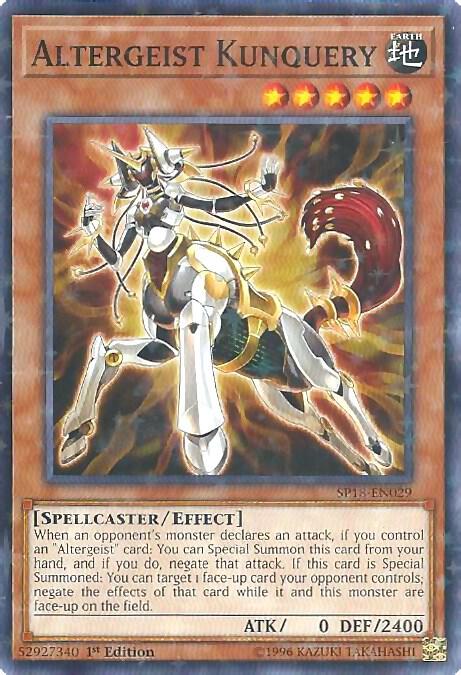Altergeist Kunquery (Starfoil) (SP18-EN029) (SPV)