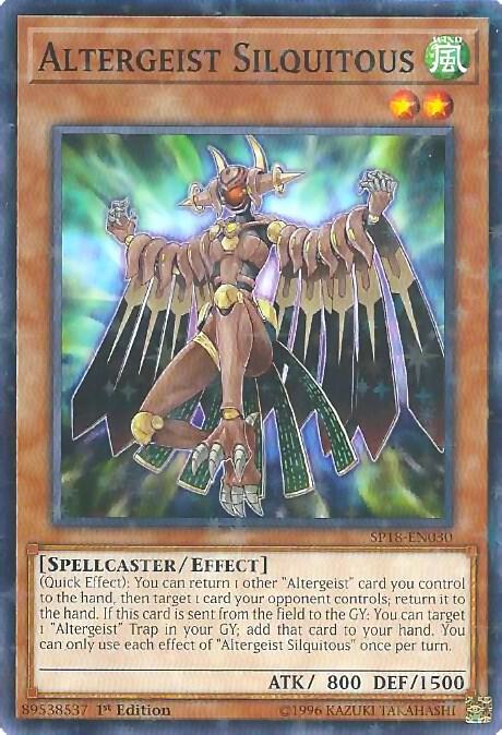 Altergeist Silquitous (Starfoil) (SP18-EN030) (SPV)