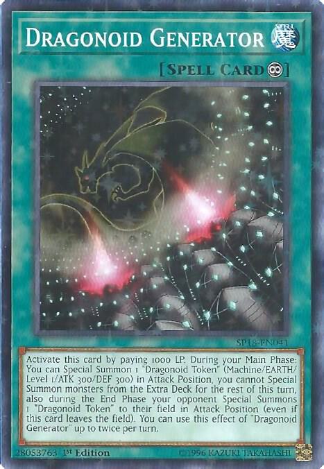 Dragonoid Generator (Starfoil) (SP18-EN041) (SPV)