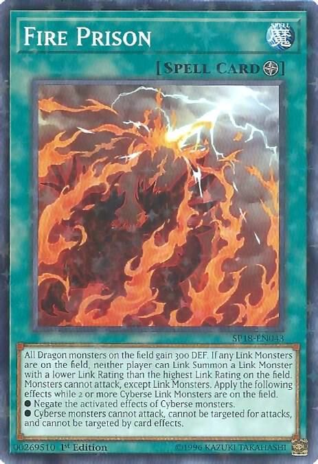 Fire Prison (Starfoil) (SP18-EN043) (SPV)