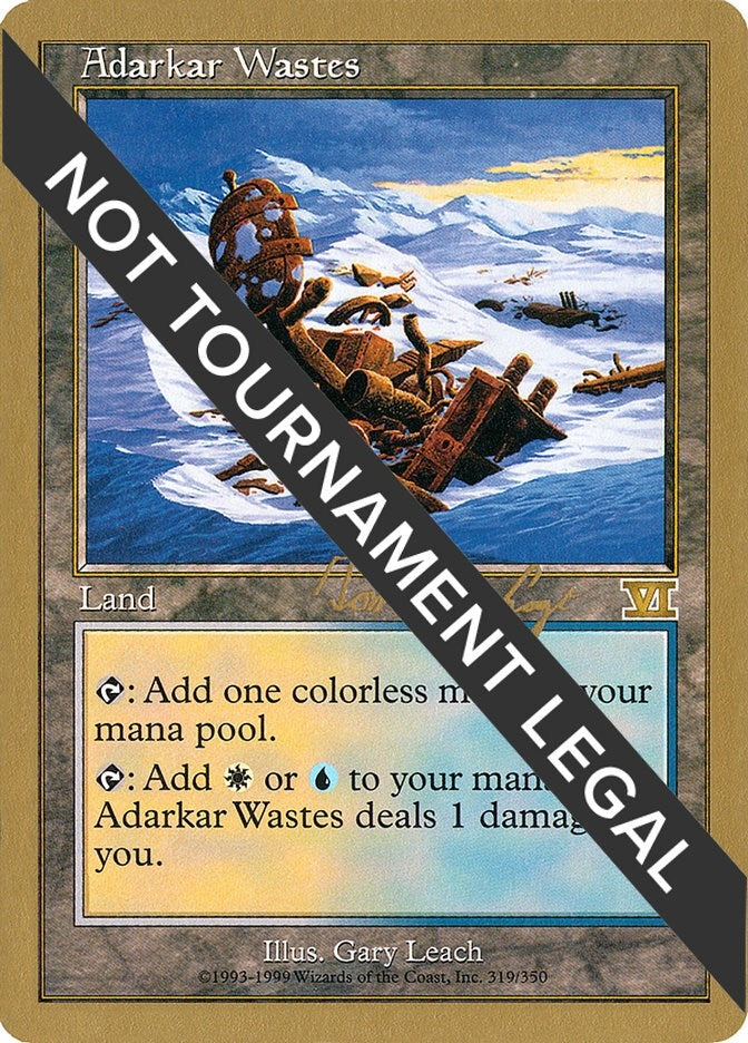 Adarkar Wastes - 2000 Tom van de Logt (6ED) (WCD)