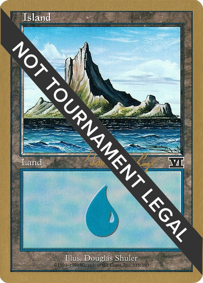 Island (335) - 2000 Tom van de Logt (6ED) (WCD)