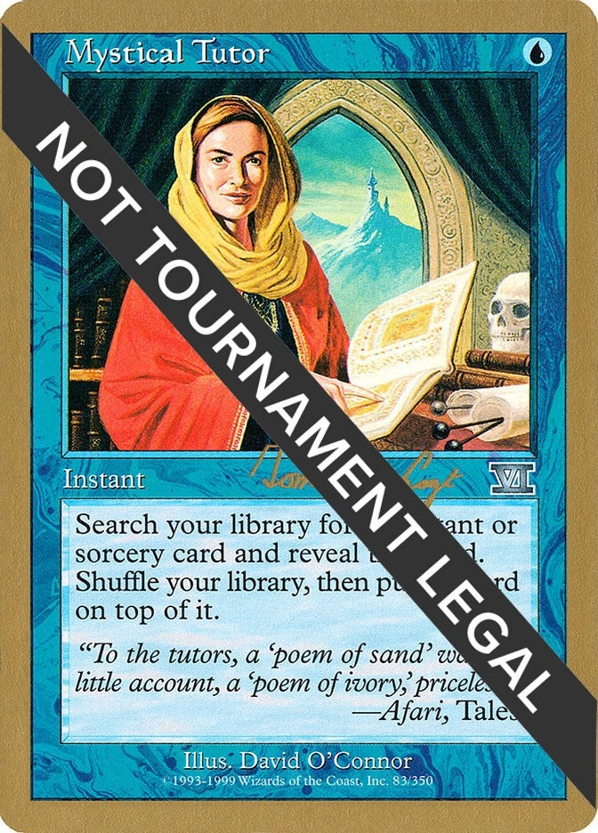 Mystical Tutor - 2000 Tom van de Logt (6ED) (WCD)
