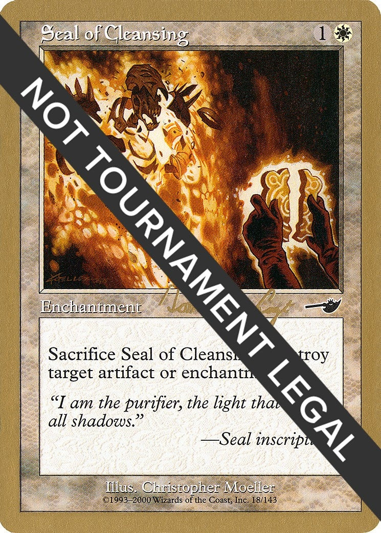 Seal of Cleansing - 2000 Tom van de Logt (NMS) (WCD)
