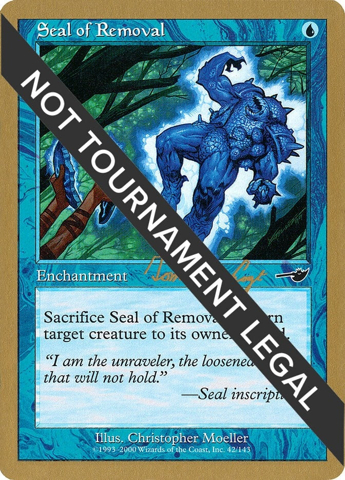 Seal of Removal - 2000 Tom van de Logt (NMS) (WCD)