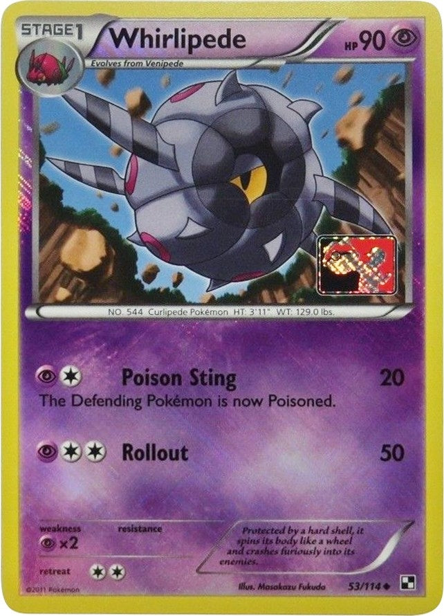 Whirlipede - 53/114 (League Promo) (053/114) (PR)