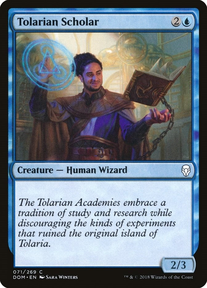 Tolarian Scholar (71) (DOM)