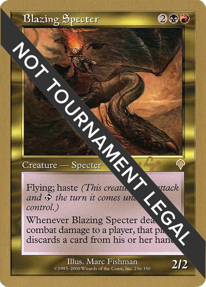Blazing Specter - 2001 Tom van de Logt (INV) (WCD)
