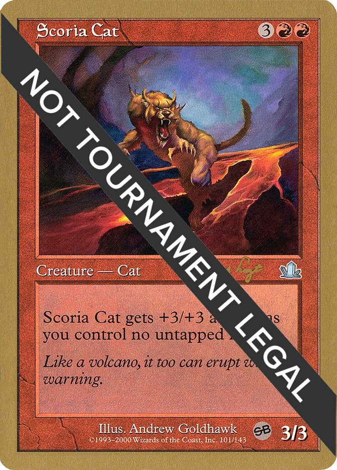 Scoria Cat - 2001 Tom van de Logt (PCY) (SB) (WCD)