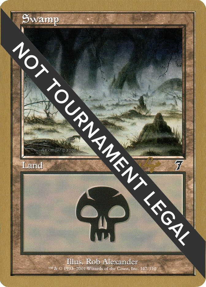Swamp (347) - 2001 Tom van de Logt (7ED) (WCD)