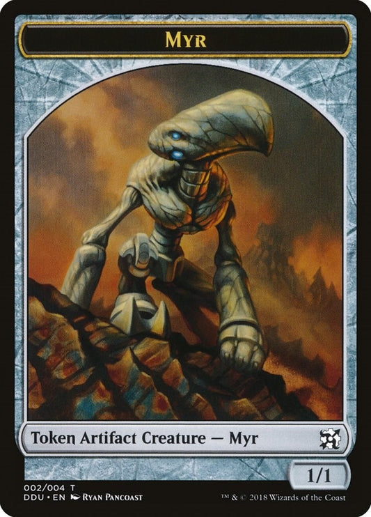 Image for Myr Token (2) (DDU) - Magic: The Gathering
