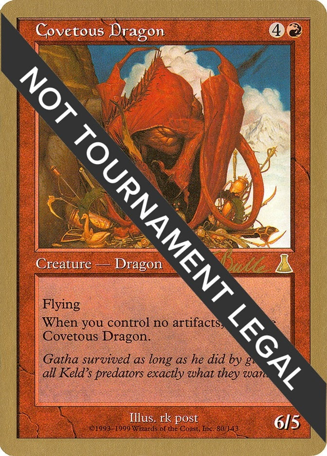 Covetous Dragon - 1999 Kai Budde (UDS) (WCD)