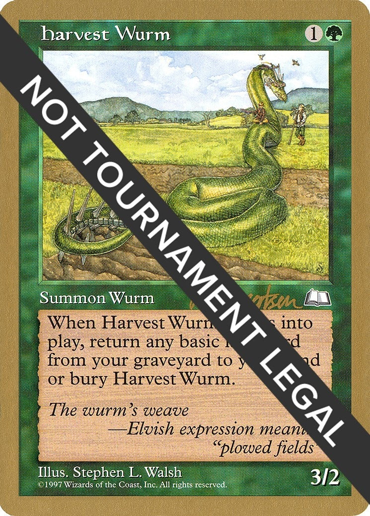 Harvest Wurm - 1997 Svend Geertsen (WTH) (WCD)