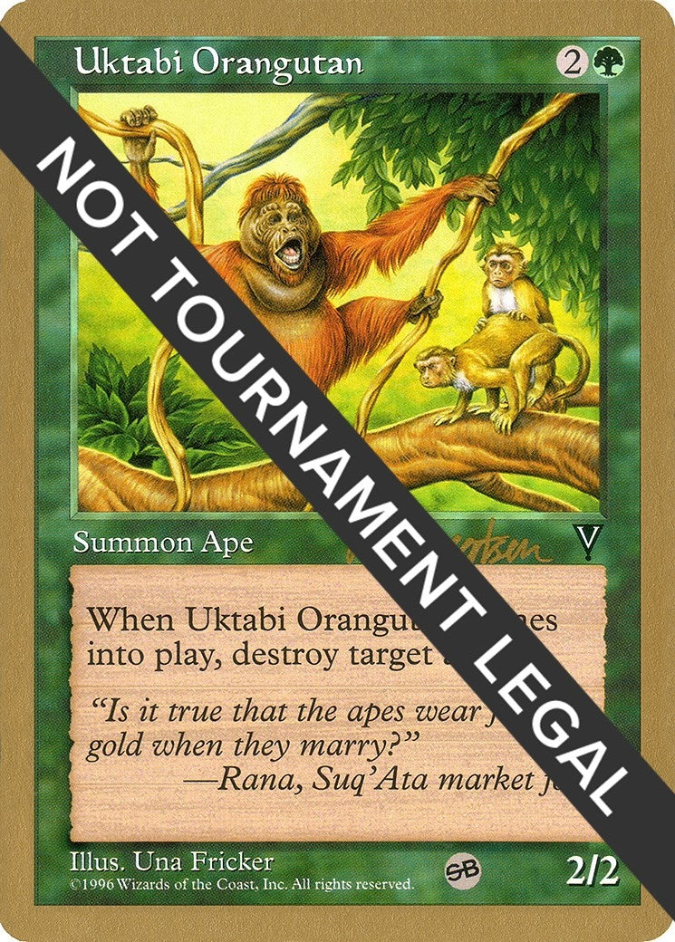 Uktabi Orangutan - 1997 Svend Geertsen (VIS) (SB) (WCD)