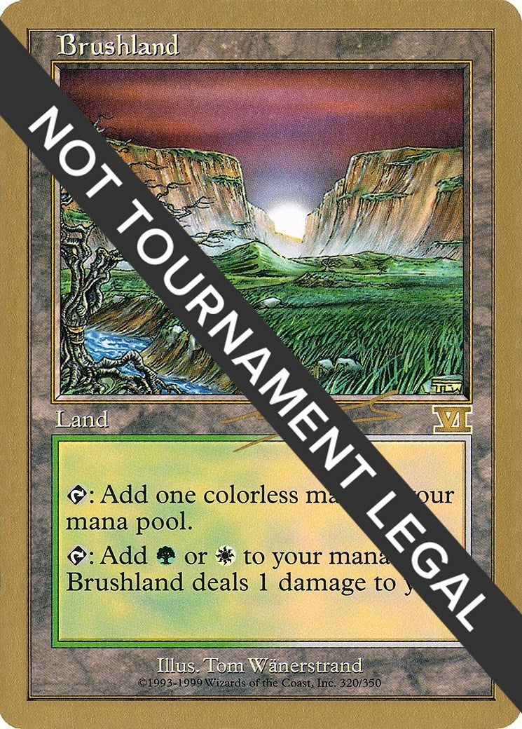 Brushland - 2000 Nicolas Labarre (6ED) (WCD)