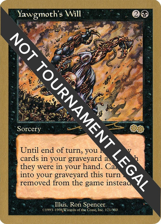 Yawgmoth's Will - 2000 Nicolas Labarre (USG) (WCD)