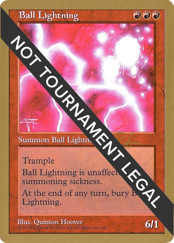 Ball Lightning - 1998 Ben Rubin (5ED) (WCD)