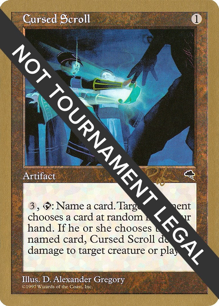 Cursed Scroll - 1998 Ben Rubin (TMP) (WCD)