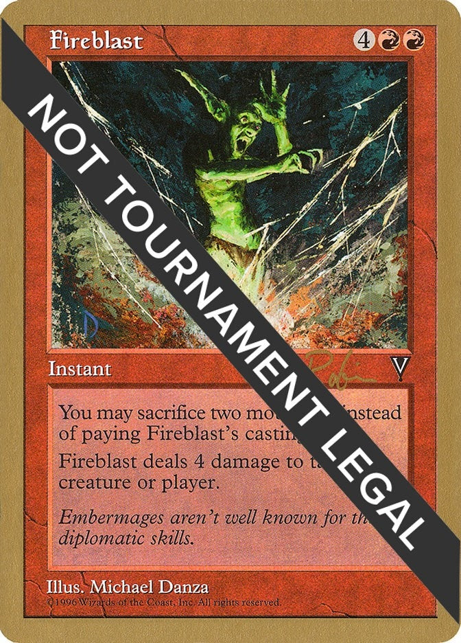Fireblast - 1998 Ben Rubin (VIS) (WCD)