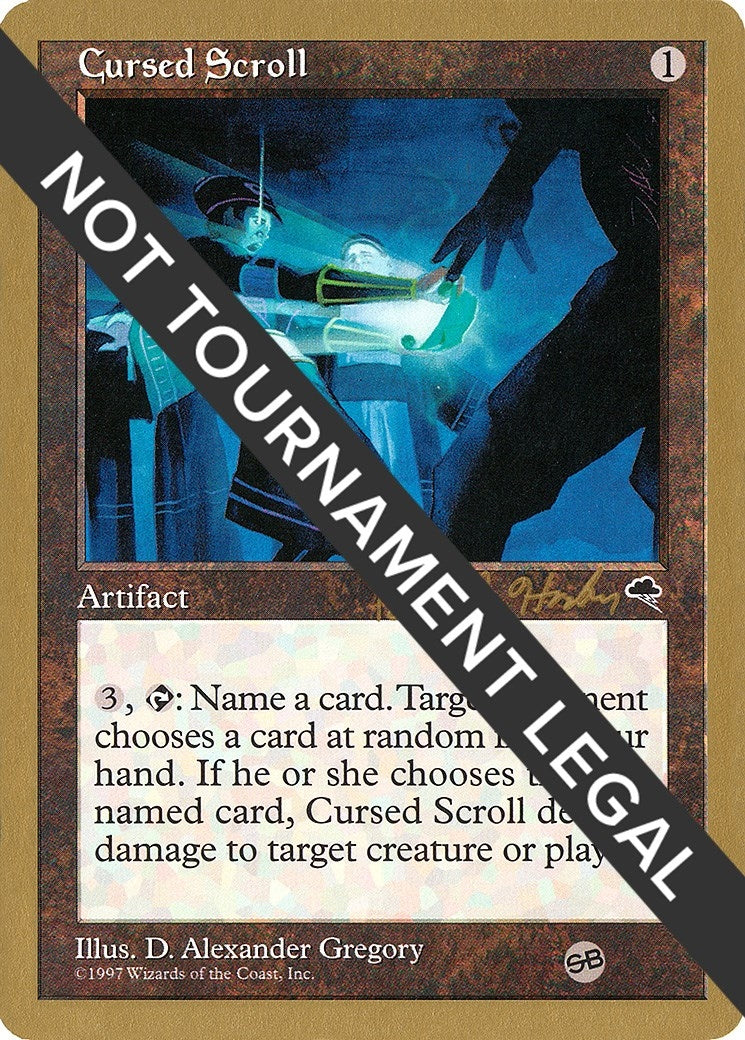 Cursed Scroll - 1998 Brian Hacker (TMP) (SB) (WCD)