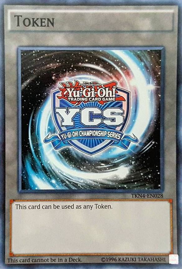 Yu-Gi-Oh Championship Series Token (2016 Pre-registration) (TKN4-EN028) (TKN)
