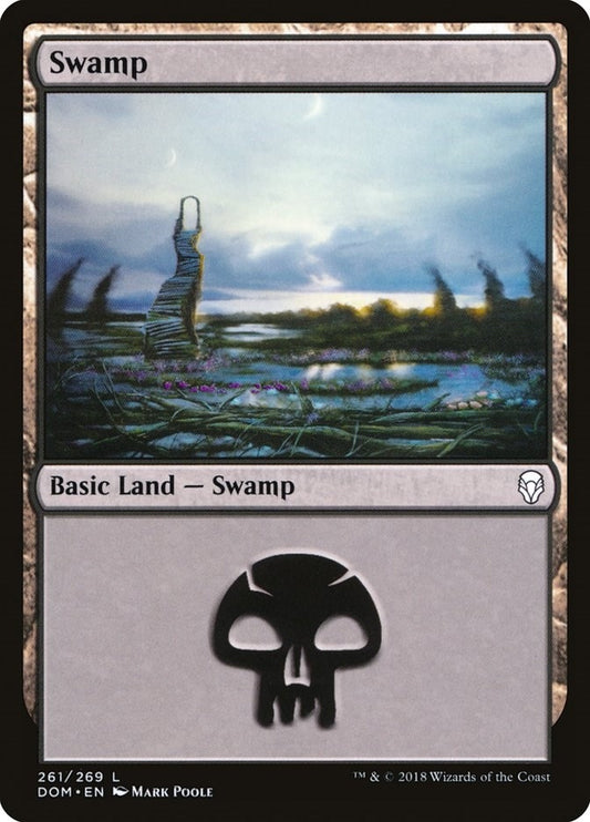 Image for Swamp (261) (261) (DOM) - Magic: The Gathering
