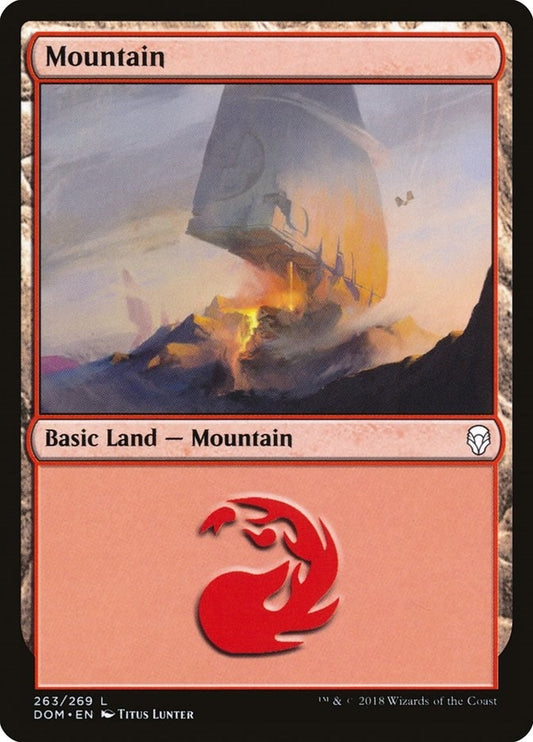 Image for Mountain (263) (263) (DOM) - Magic: The Gathering