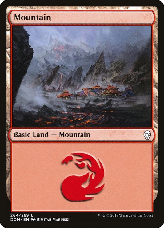 Image for Mountain (264) (264) (DOM) - Magic: The Gathering