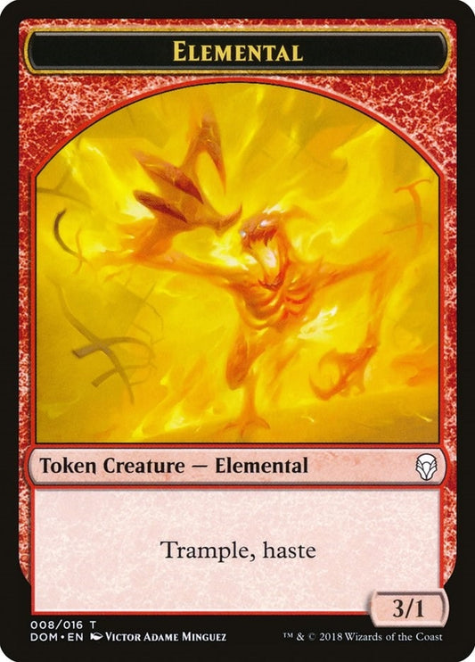 Image for Elemental Token (8) (DOM) - Magic: The Gathering
