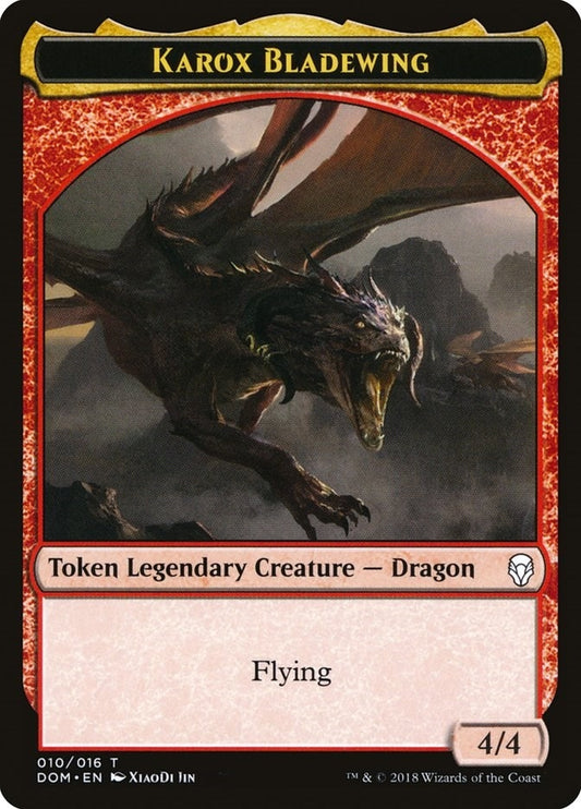 Image for Karox Bladewing Token (10) (DOM) - Magic: The Gathering