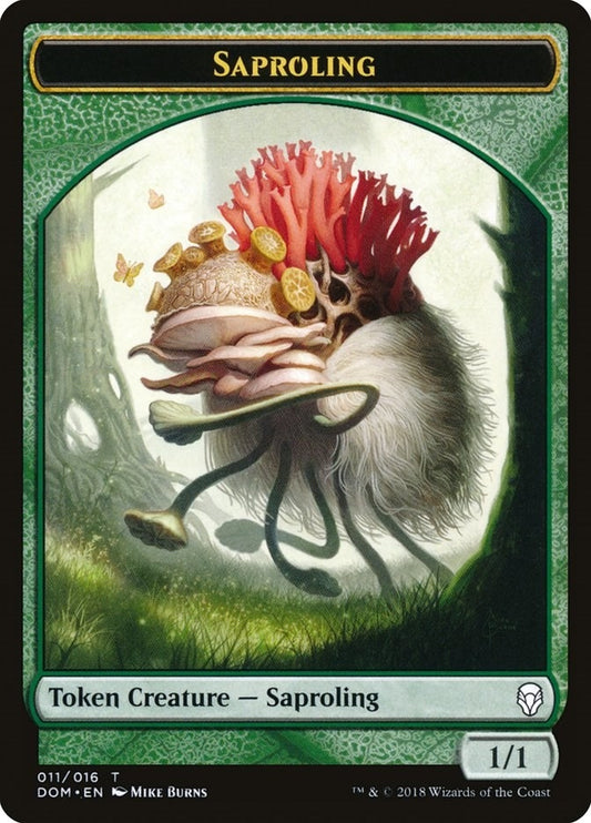 Image for Saproling Token (011) (11) (DOM) - Magic: The Gathering