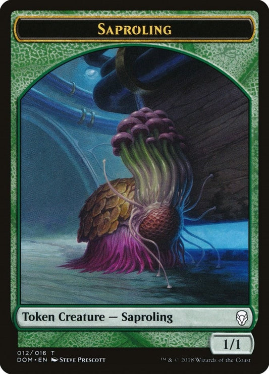 Image for Saproling Token (012) (12) (DOM) - Magic: The Gathering